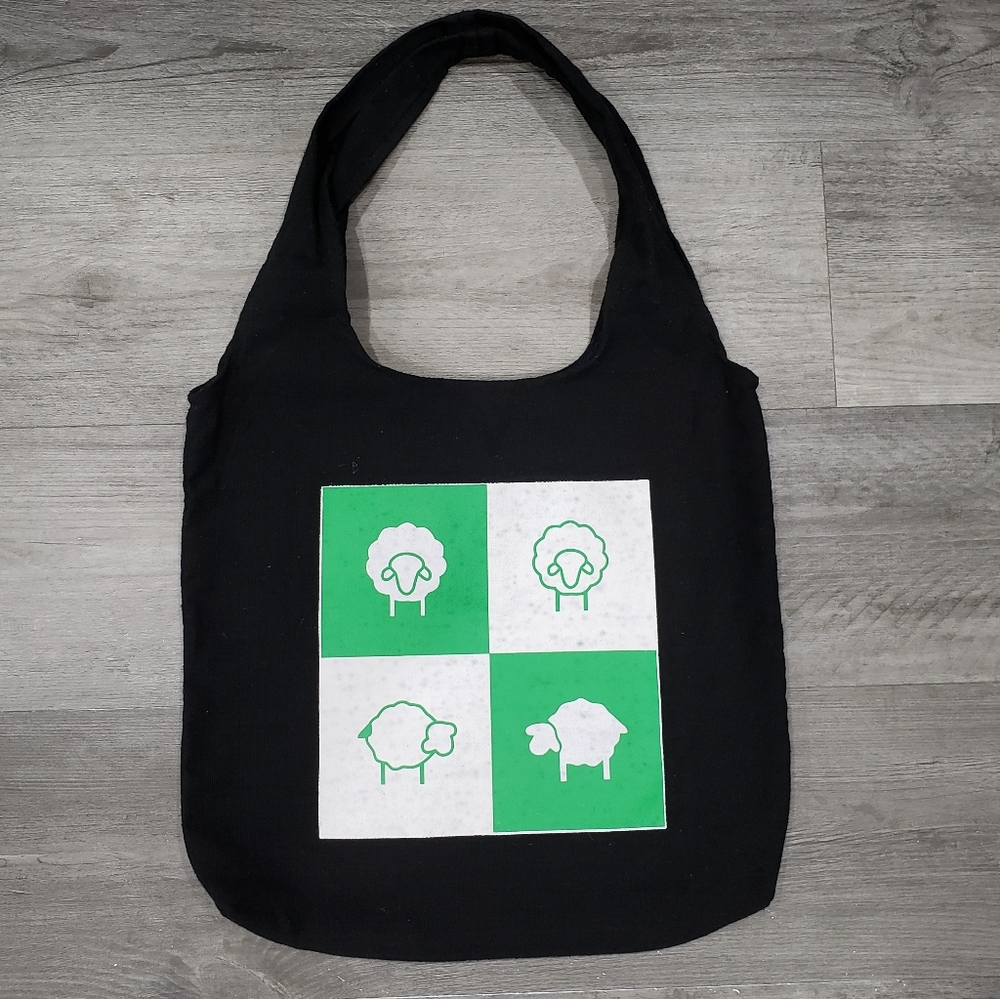 Adorable Sheep Pattern Tote Bag - image 1